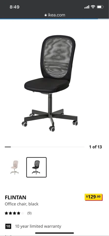 IKEA Flintan Office Chair - Excellent Condition - photo 2