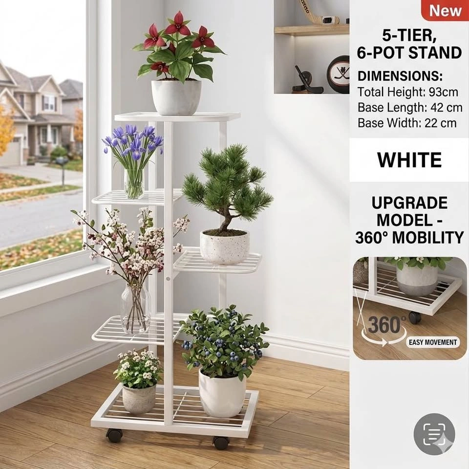 Brand new 5 tiers Plant rack - photo 2