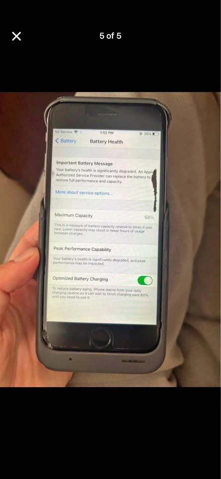 Apple iPhone 6s 32GB with Battery Case