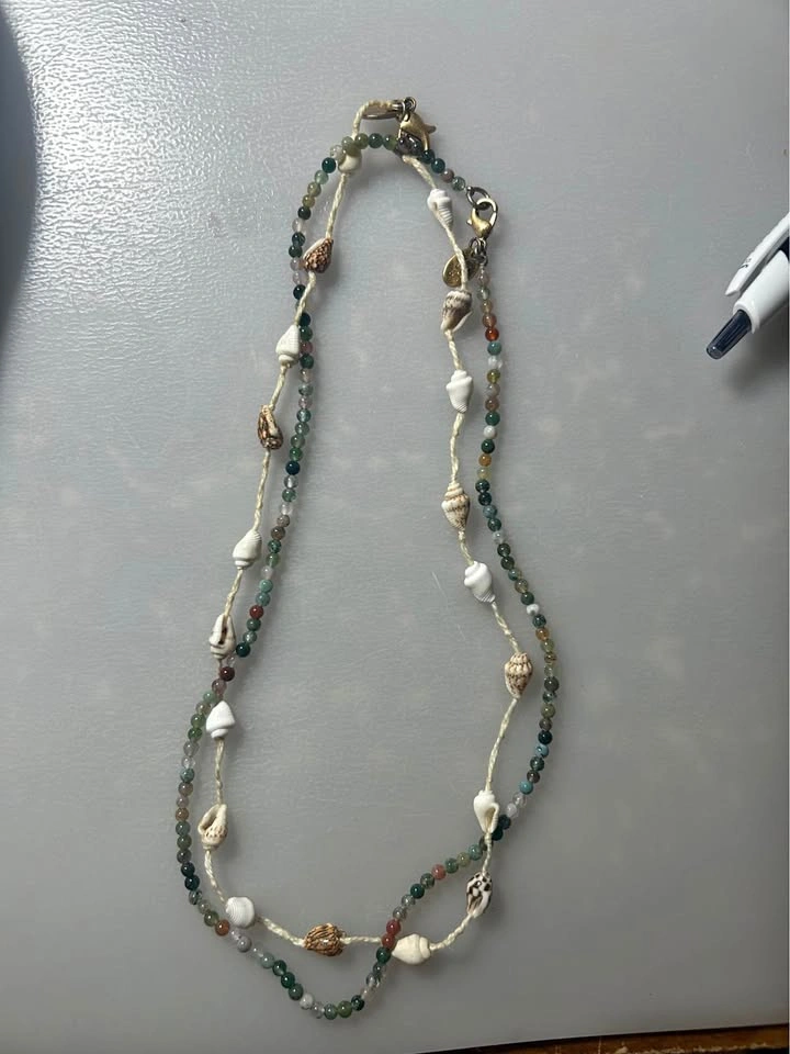 Shell and Beaded Necklace