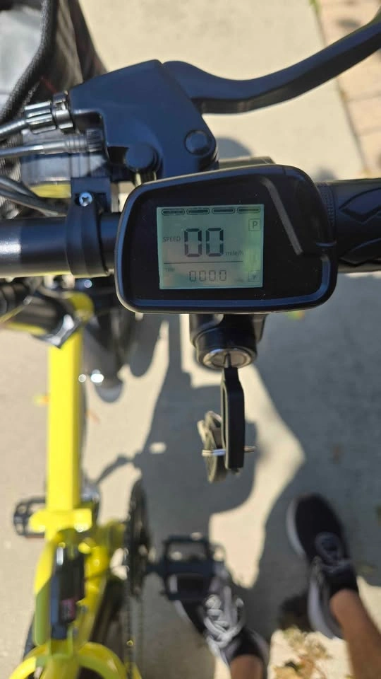 Folding Electric Bike | Yellow | 500W | 48V 20Ah | 37 Mile Range - photo 3