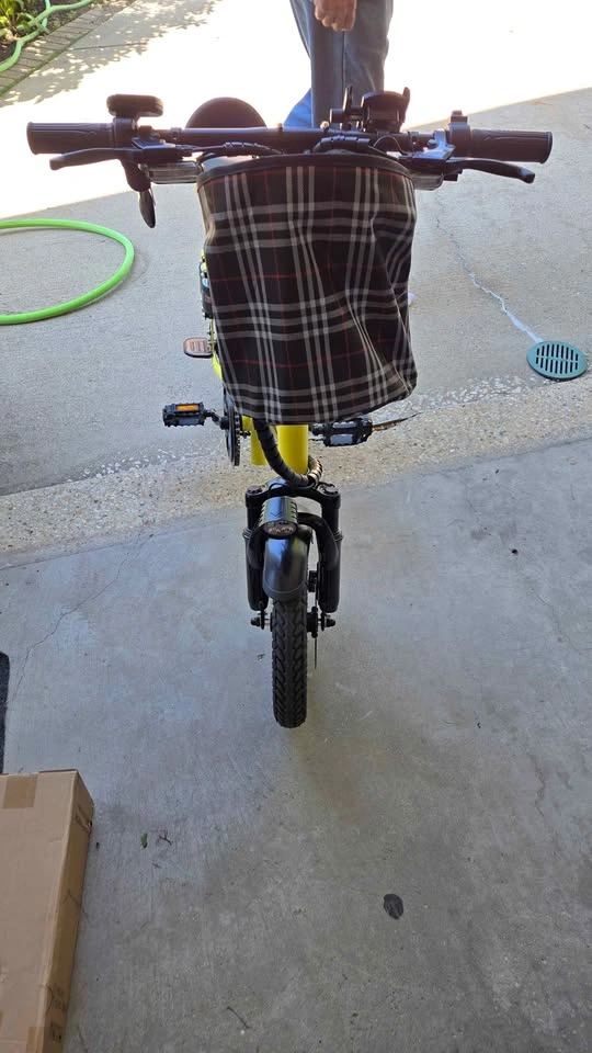 Folding Electric Bike | Yellow | 500W | 48V 20Ah | 37 Mile Range - photo 5