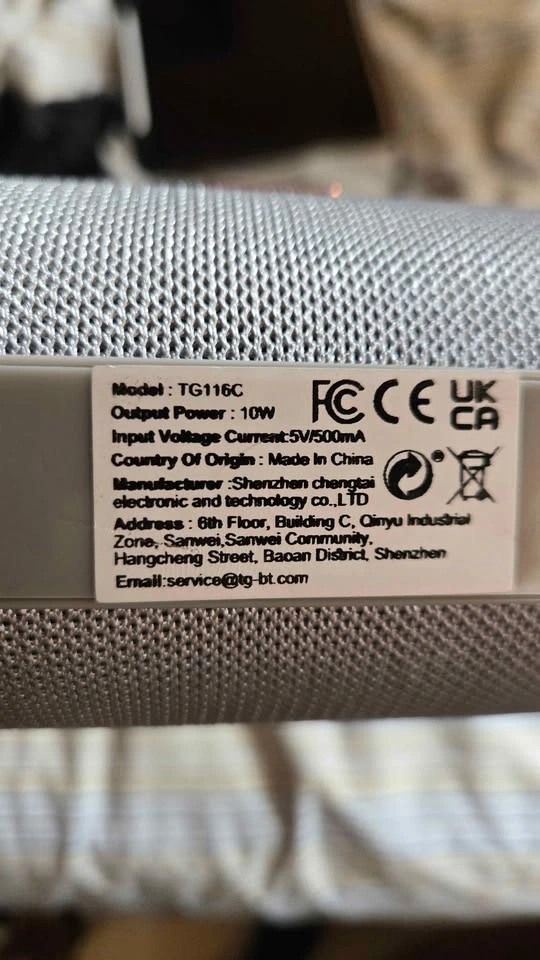 T&G TG116C Bluetooth Speaker – Gray - photo 3