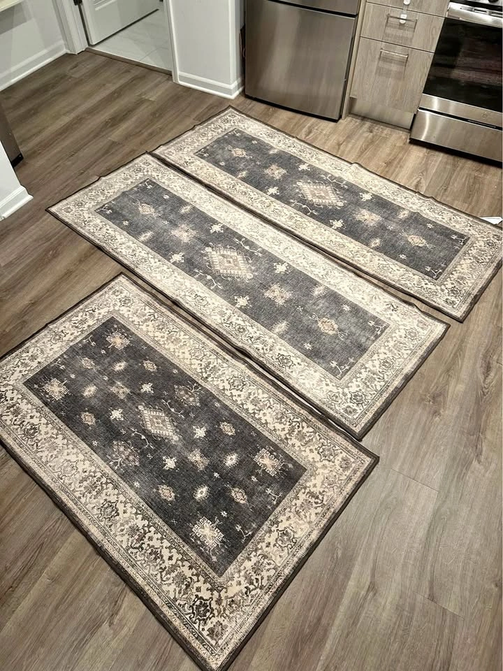 Set of 3 Ruggable Rugs (2 runners)