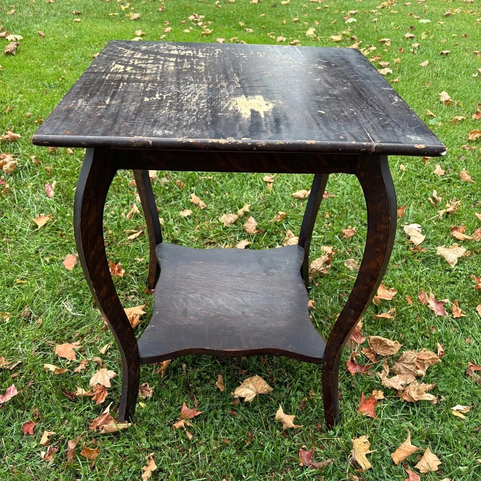 Antique Sewing Table - photo 4