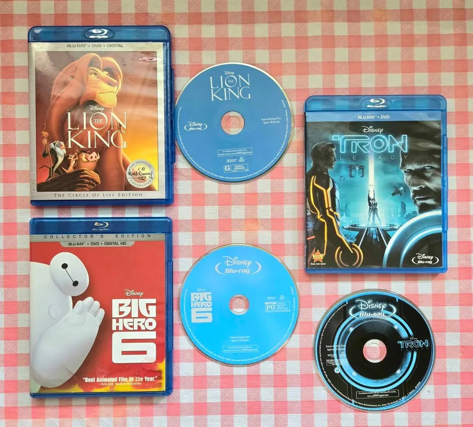 EUC Disney Blu-ray Assorted Titles $5 each OR $20 ALL 5 image indicator(3)