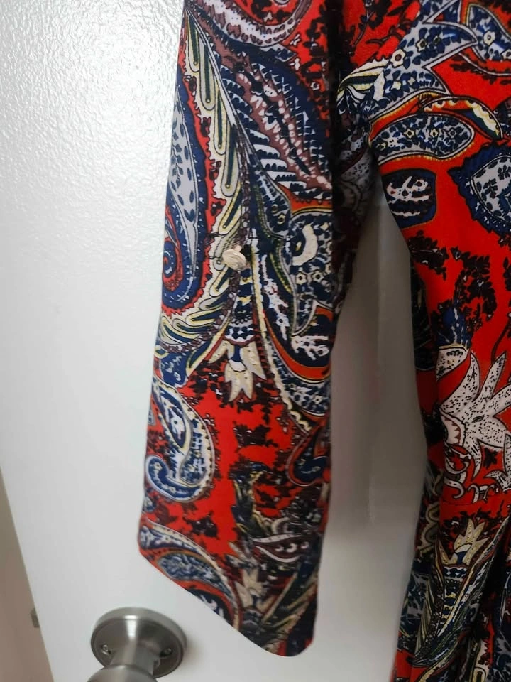 INC Company Paisley Belted Dress S/P - photo 4