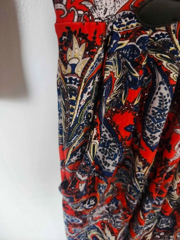 INC Company Paisley Belted Dress S/P - photo 5