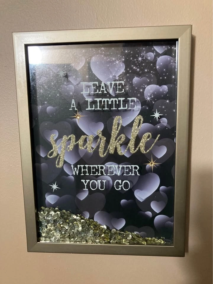 "Leave A Little Sparkle Wherever You Go" Home Decor - photo 4