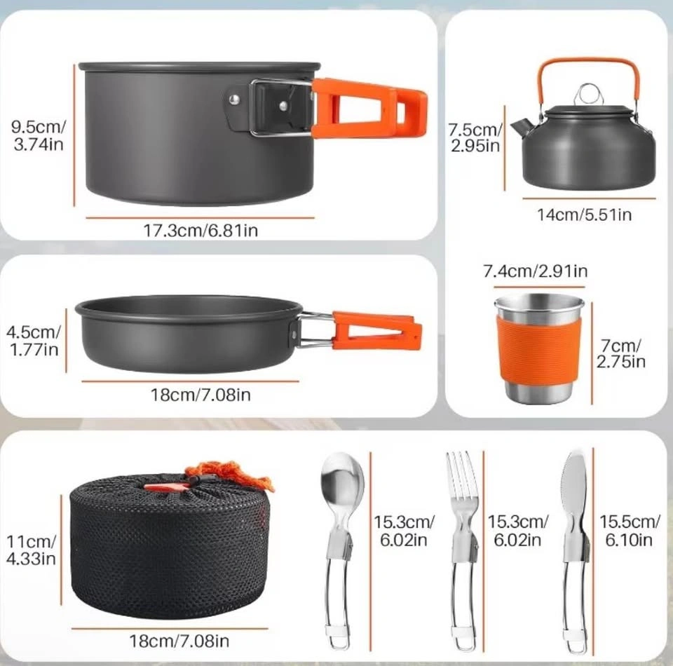 Camping cooking set - NEW - photo 2