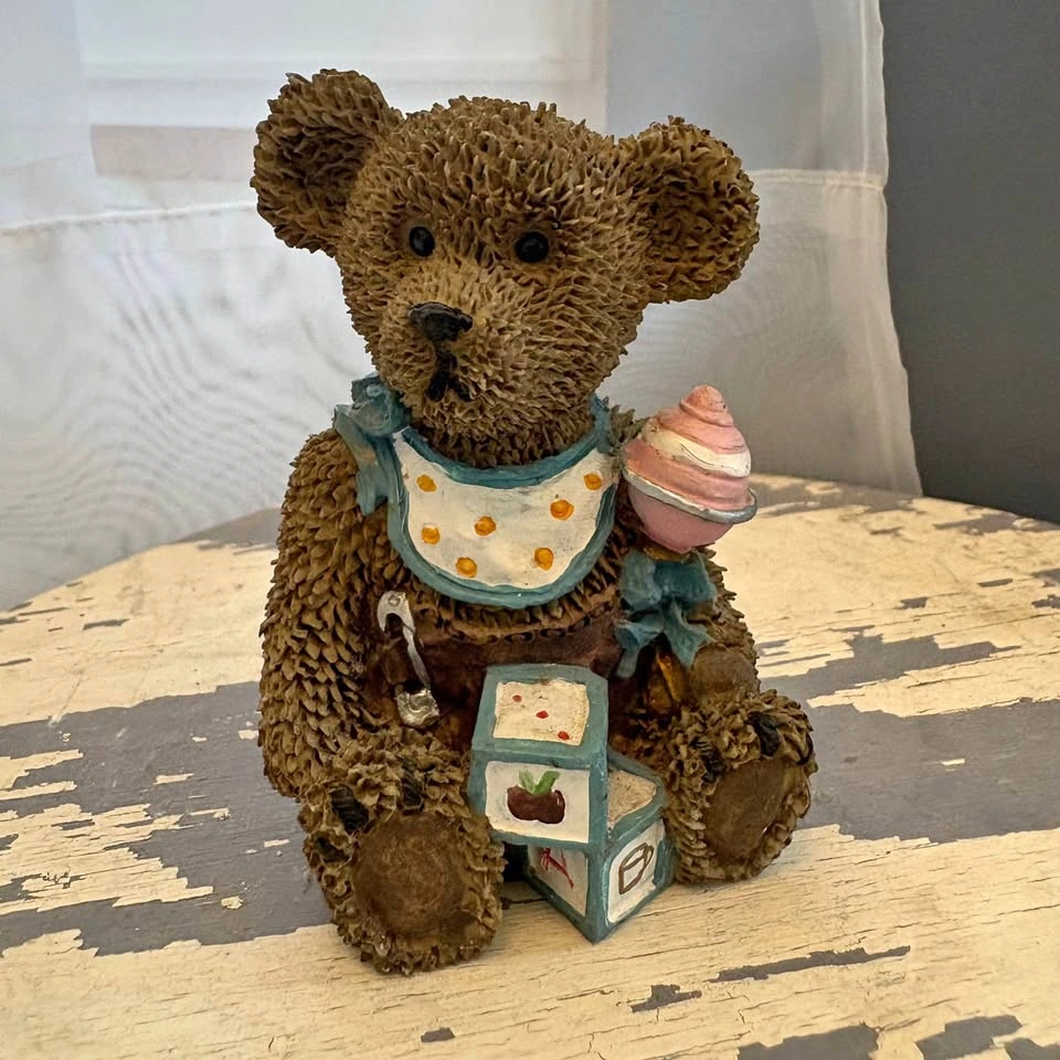 Nursery Bear Figurine - Two Available