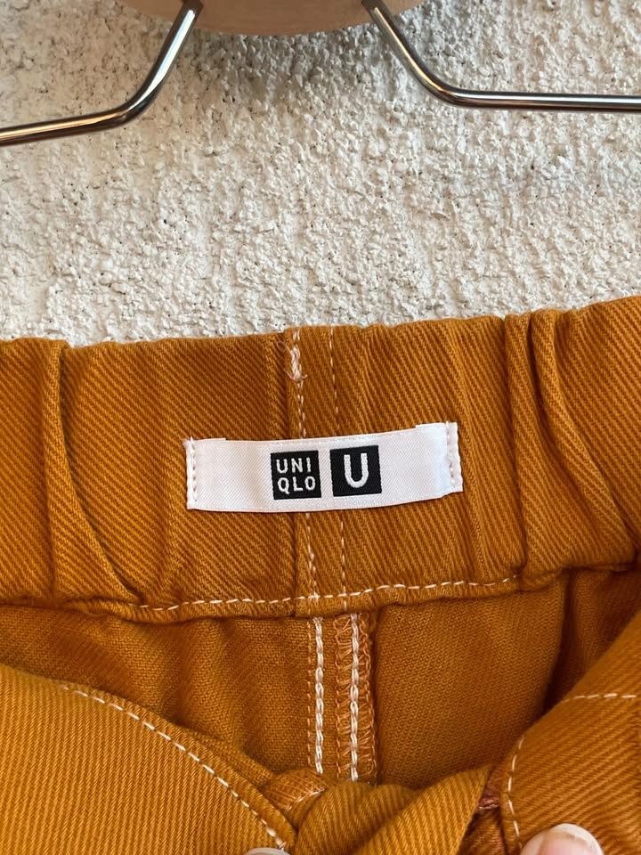 Size M Uniqlo U Mustard Utility Barrel Leg Pants - photo 5