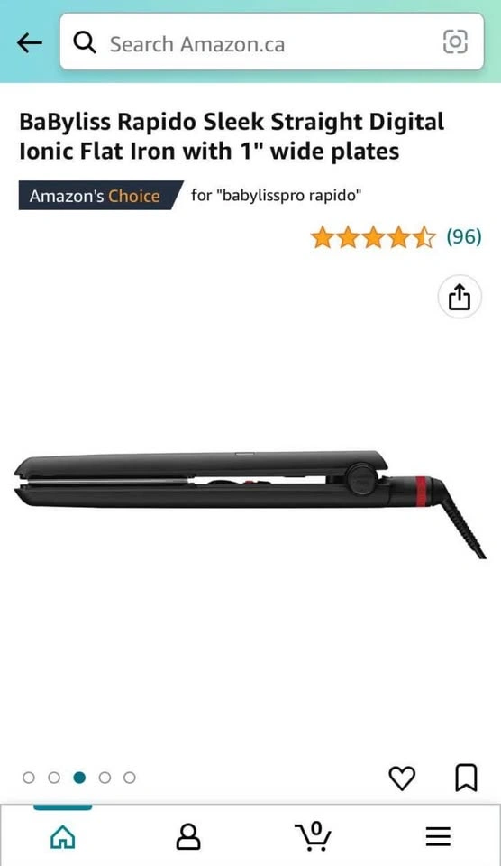 BaBylissPRO Rapido 1" Ionic Hair Straightener - photo 4