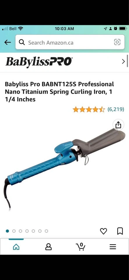 BaBylissPRO Nanotitanium 1 1/4" Curling Iron - photo 2