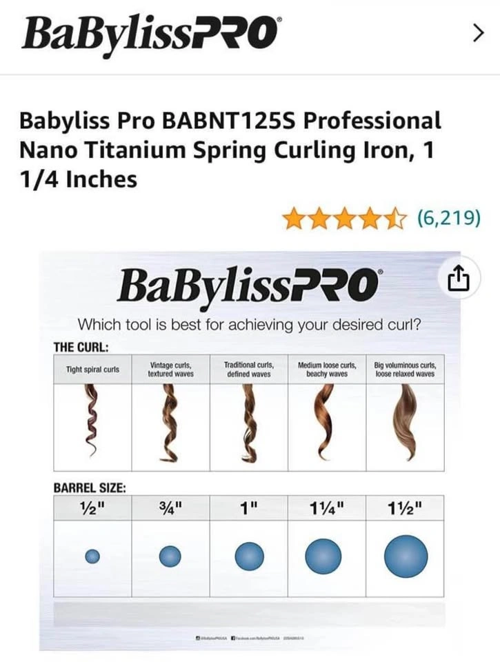 BaBylissPRO Nanotitanium 1 1/4" Curling Iron - photo 3