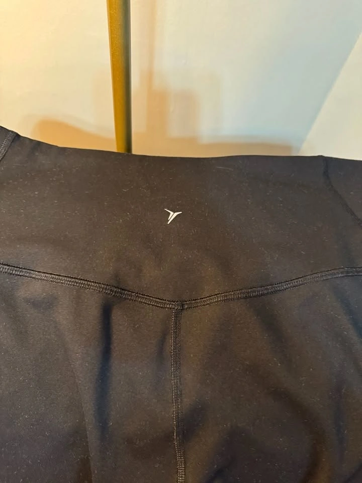 Old Navy Active Elevate Go-Dry Moto Leggings Black - photo 5