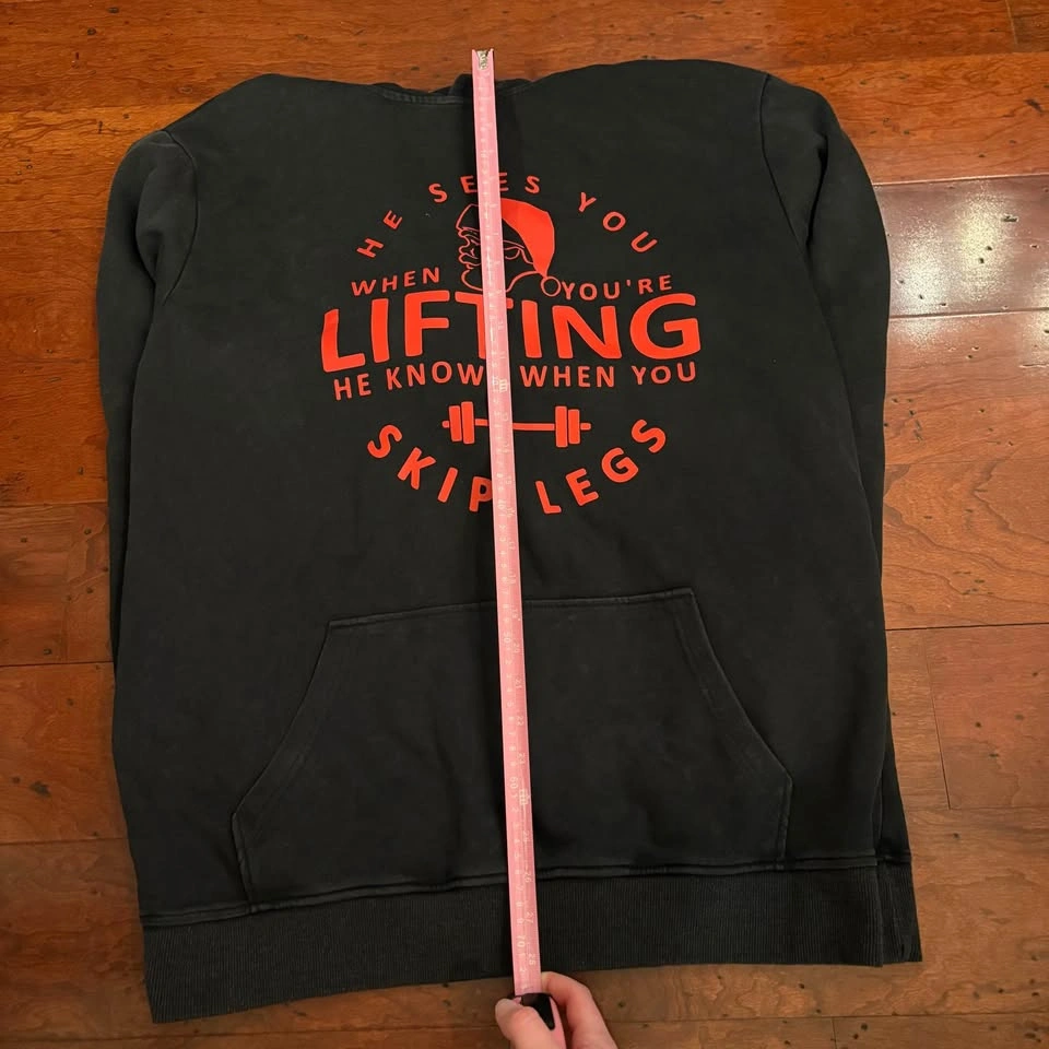 IronPanda "He Sees You When You're Lifting" Hoodie - photo 5