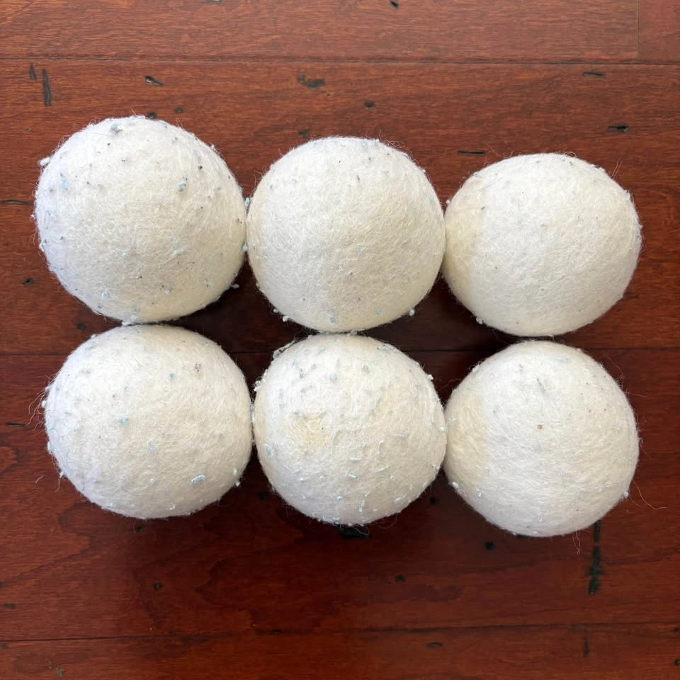 New Zealand Organic Wool Dryer Balls - Set of 6 - photo 5