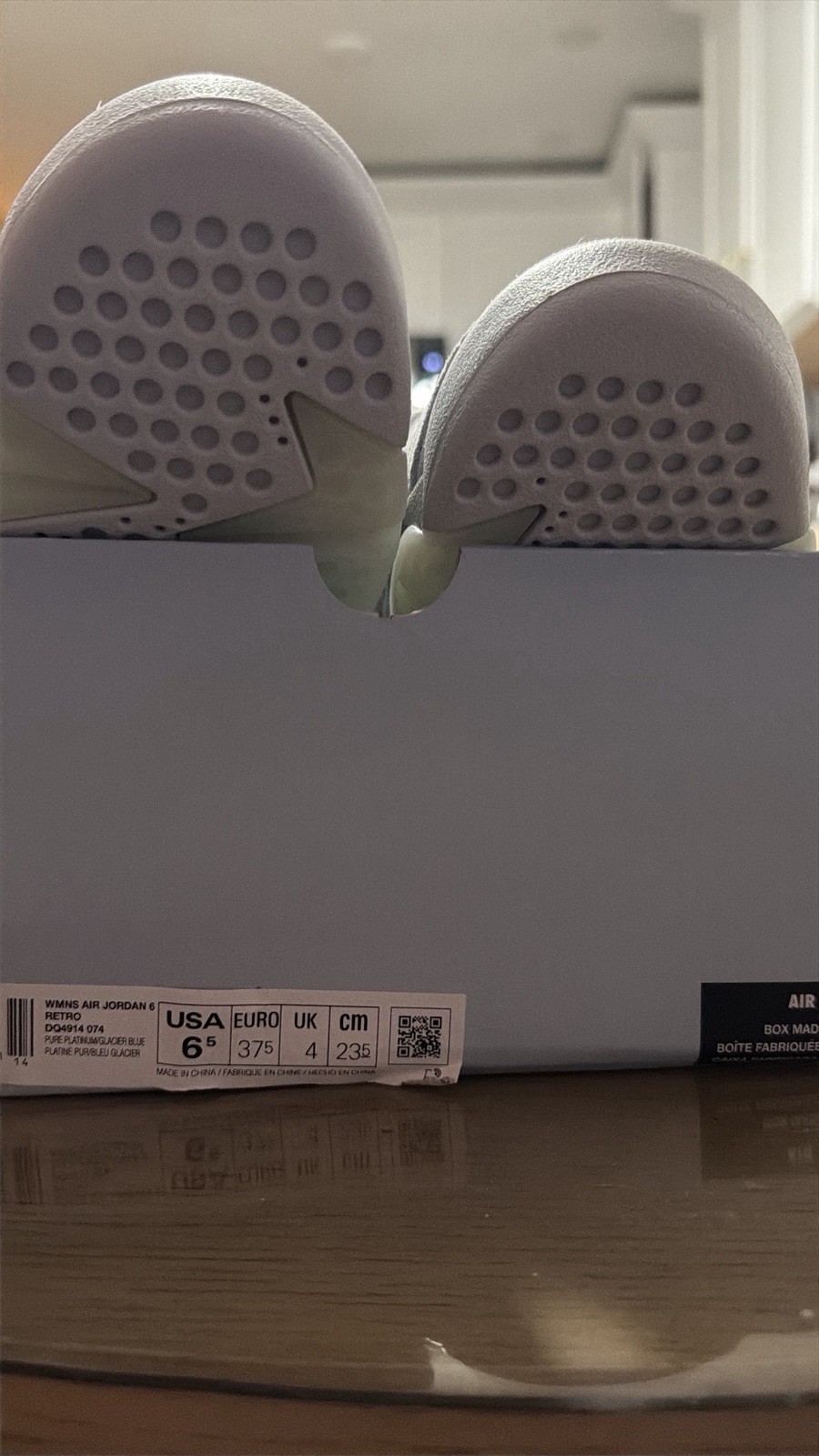 Jordan Air Jordan 6 Retro Craft Pearl Sneakers DQ4914-074 - photo 2