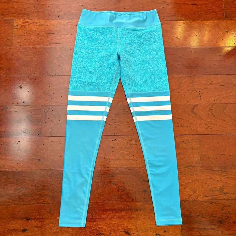 FitGal Blue Sock Leggings - Size Medium