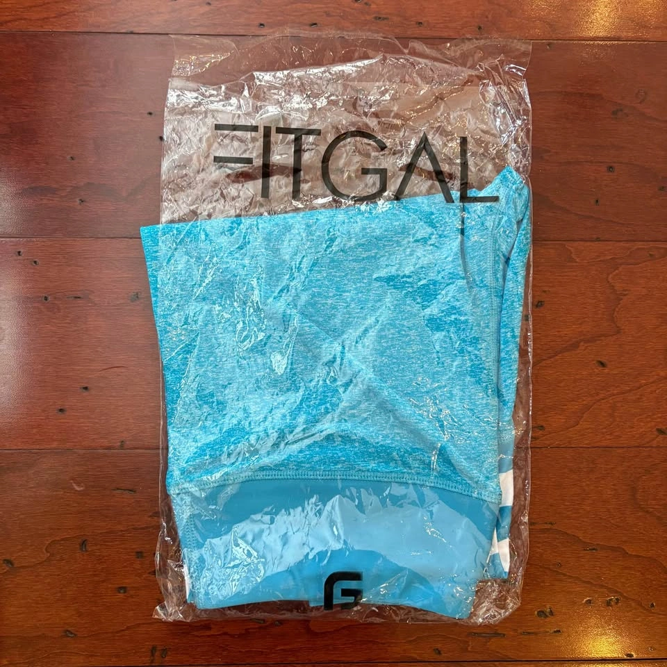 FitGal Blue Sock Leggings - Size Medium - photo 3