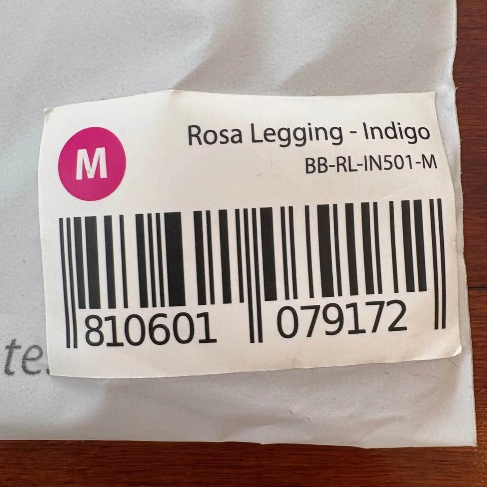 Women's Buffbunny Rosa Legging - Indigo - Size Medium - photo 4