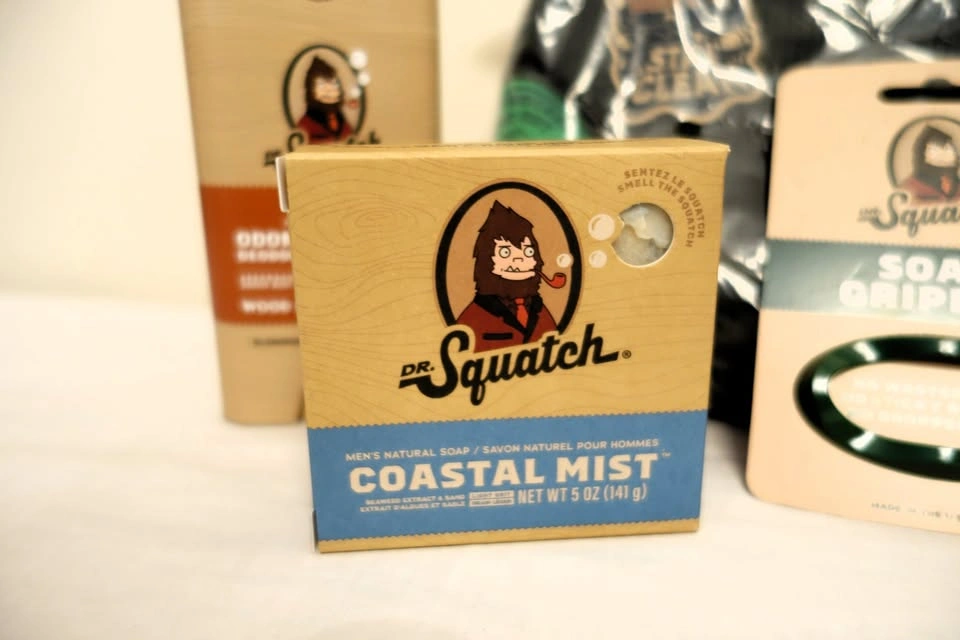 Dr. Squatch Men's Hygiene Kit w/ Corduroy Dopp Bag - photo 3