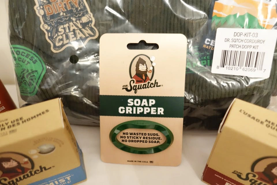 Dr. Squatch Men's Hygiene Kit w/ Corduroy Dopp Bag - photo 4