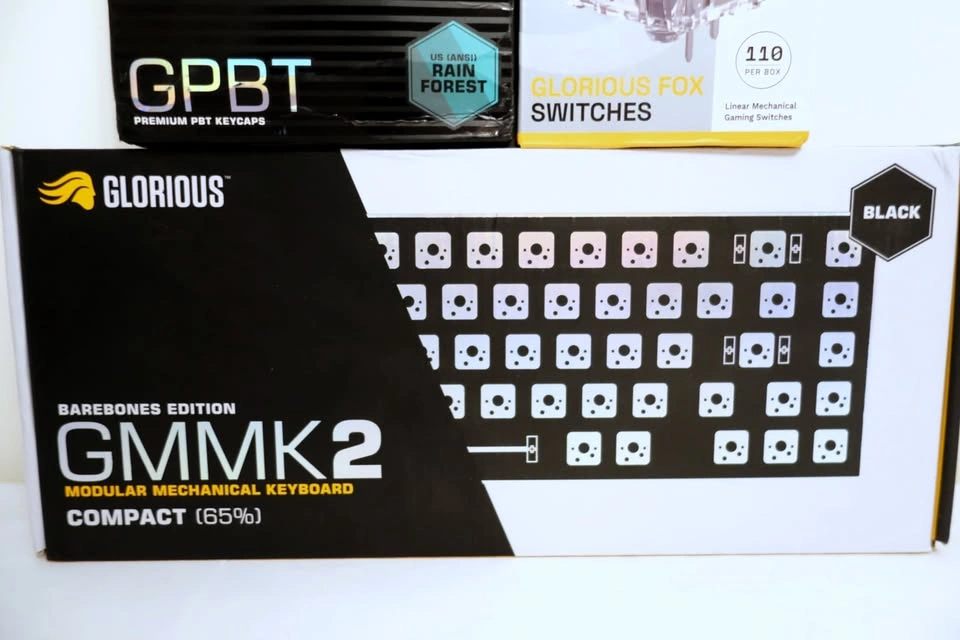 NEW SEALED Glorious GMMK2 RGB Keyboard Keycaps & Switches Bundle - photo 2