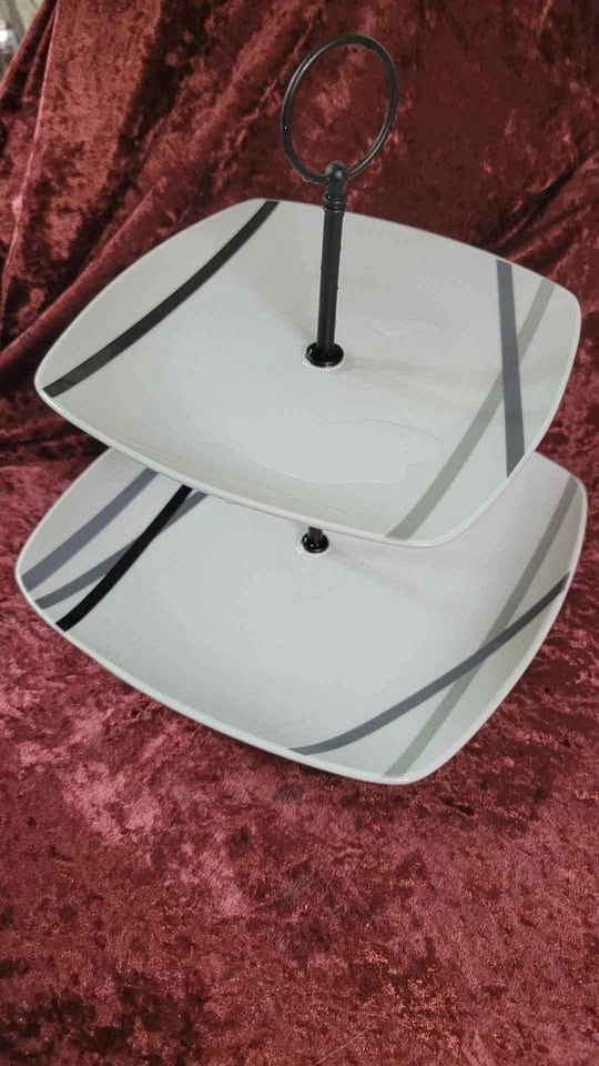 Modern Cakestand black grey - photo 2