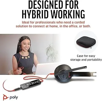 [Brand New] Poly Blackwire 5220 Wired Headset image indicator(8)