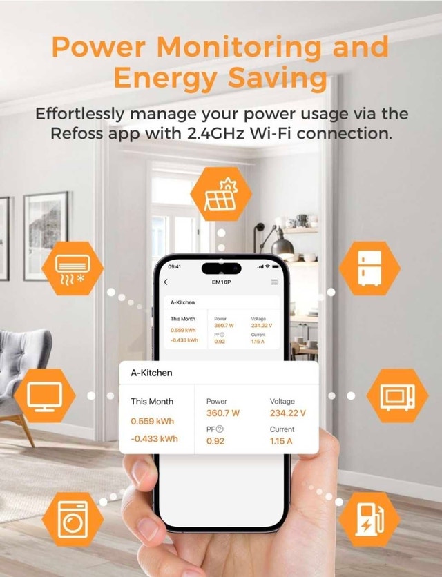 Refoss Smart Home Energy Monitor - photo 4