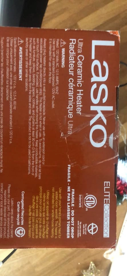 Lasko Elite Collection Ultra Ceramic Heater - photo 2