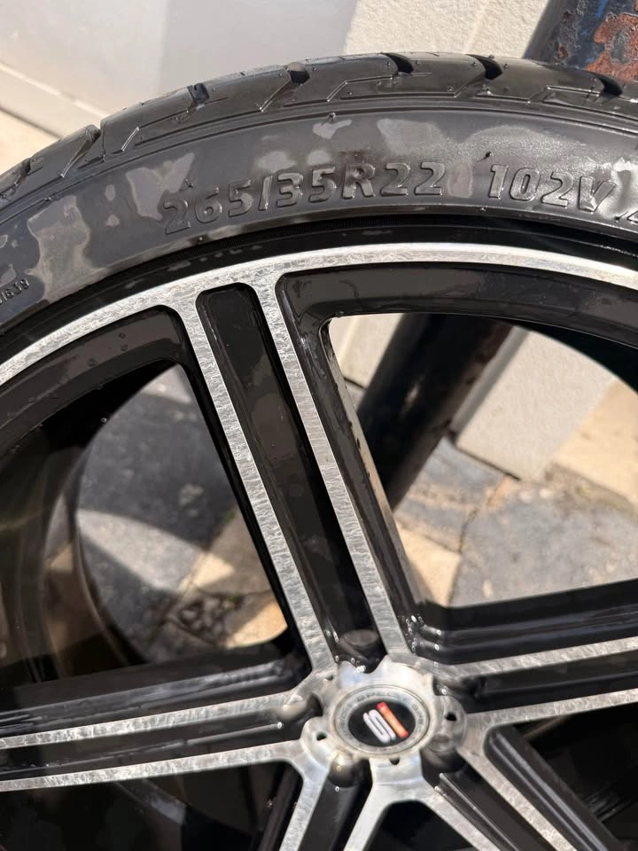 SPEC-1 22 inch wheels tires set - photo 2