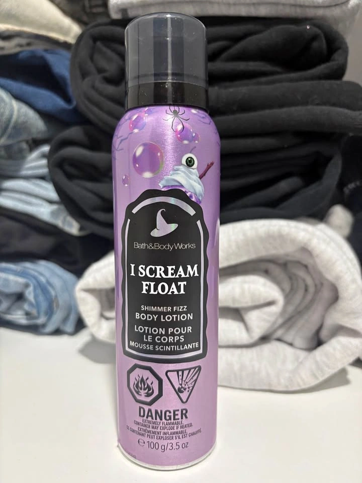 Bath & Body Works I Scream Float Shimmer Fizz Body Lotion