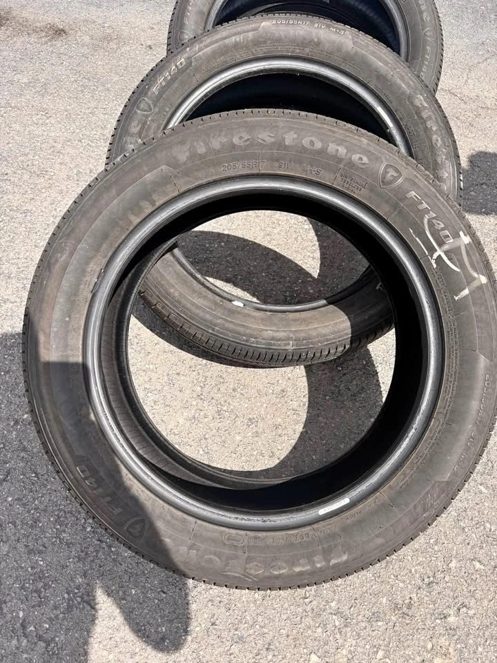 Firestone FT140 Tires 205/55R17 (4 tires)