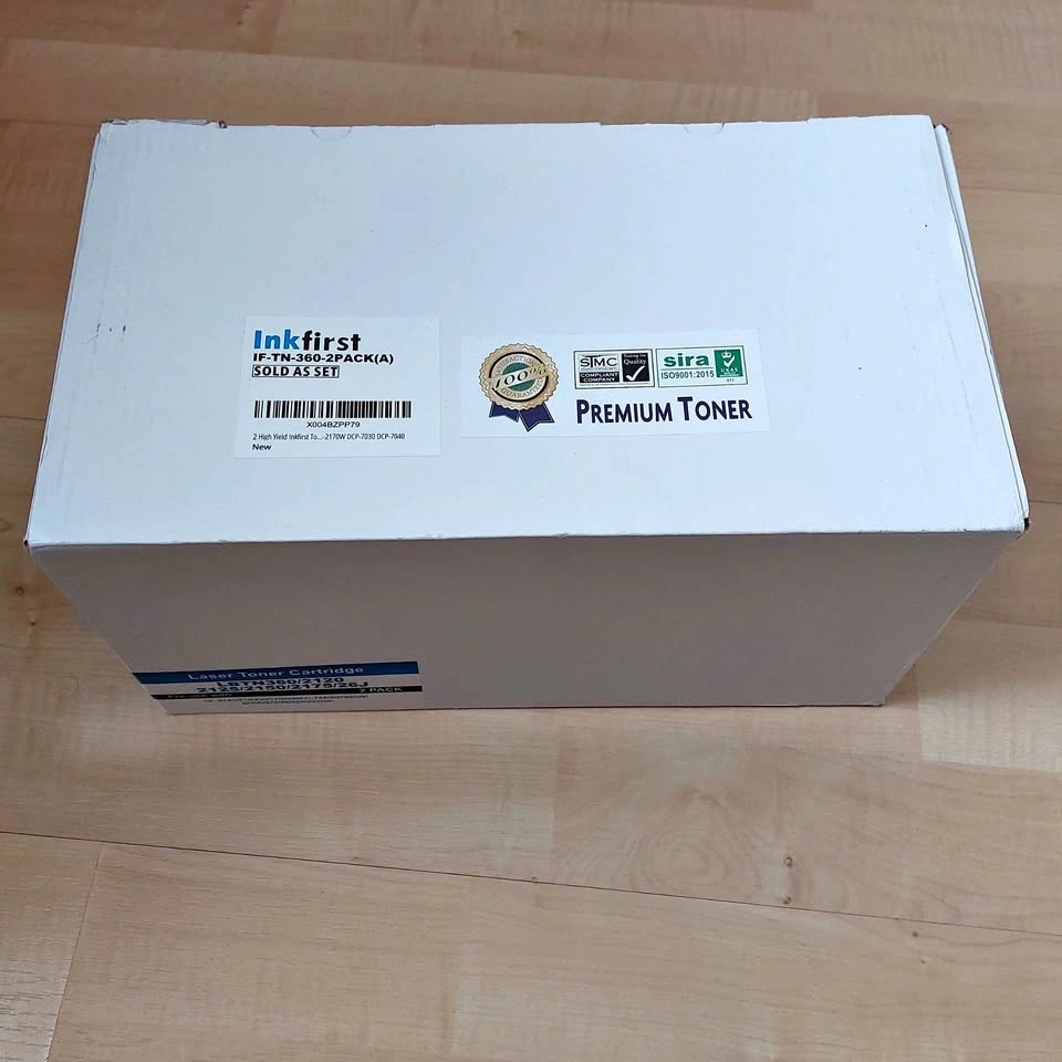 High Yield TN-360 Toner Cartridge for Brother Printers