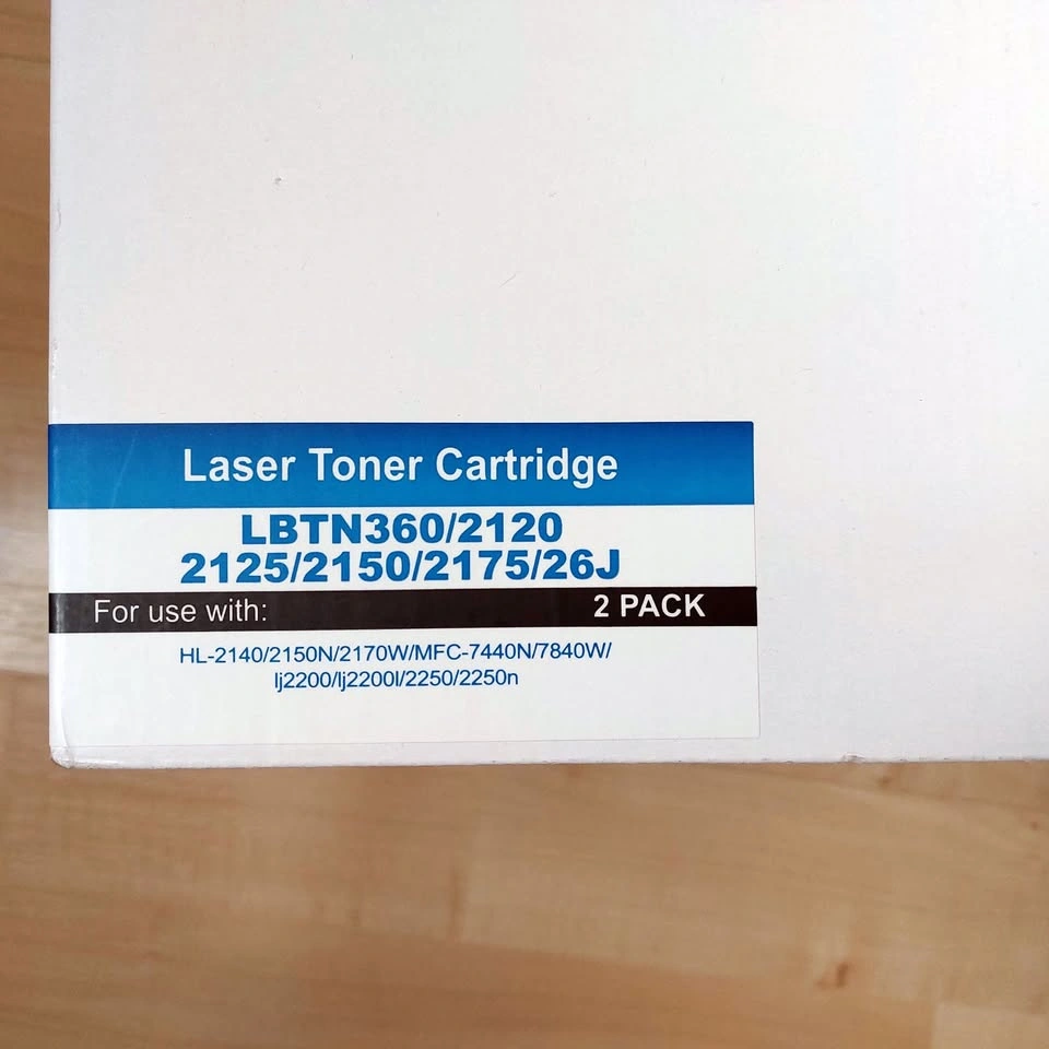 High Yield TN-360 Toner Cartridge for Brother Printers - photo 2