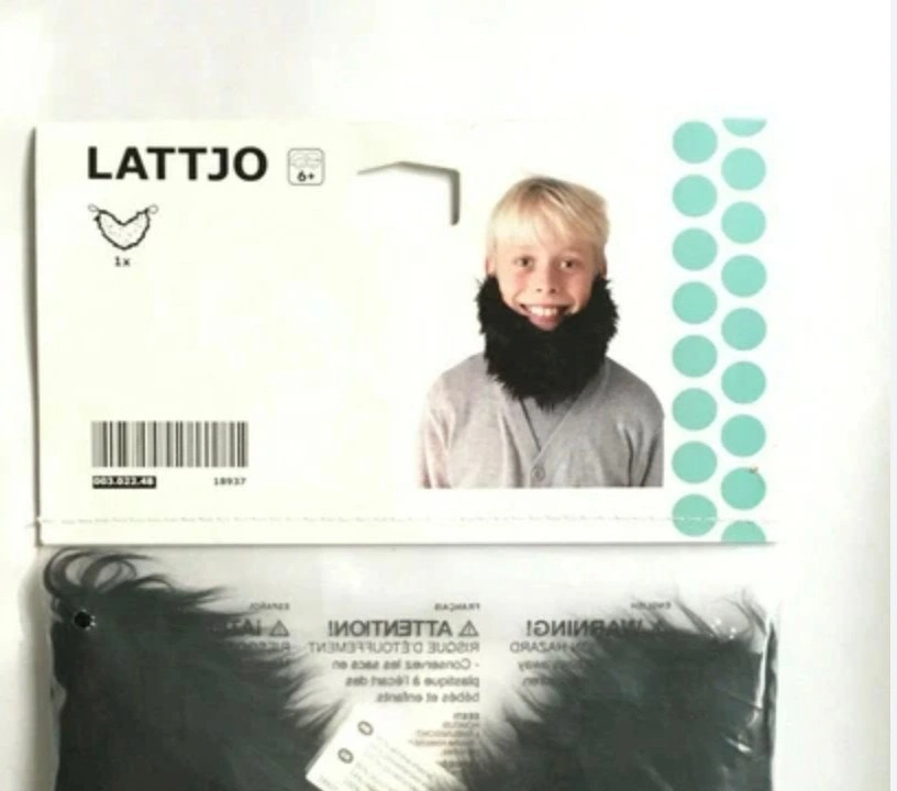 IKEA Lattjo Halloween Costume - Rat/Mouse Nose, Tail, Beard - photo 2