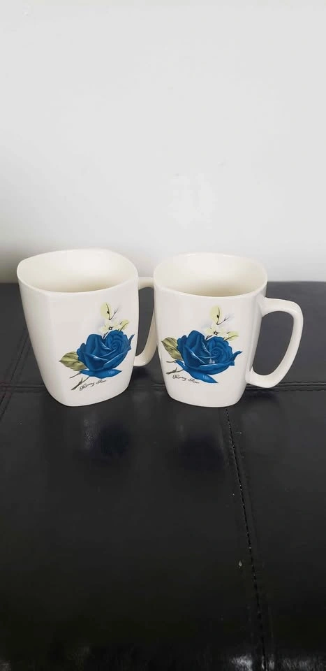 Blue Rose Coffee Mug Set - photo 4