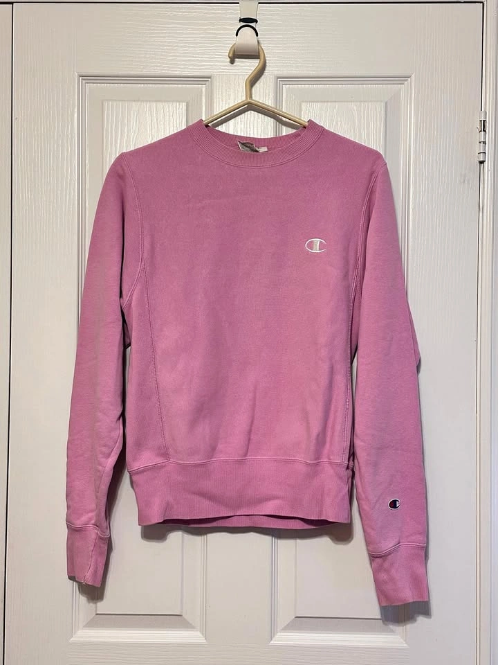 Champion Pink Reverse Wave Sweatshirt Size XS