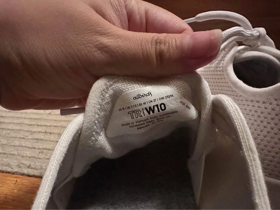 Allbirds Women's Tree Runners Size 10 - photo 3