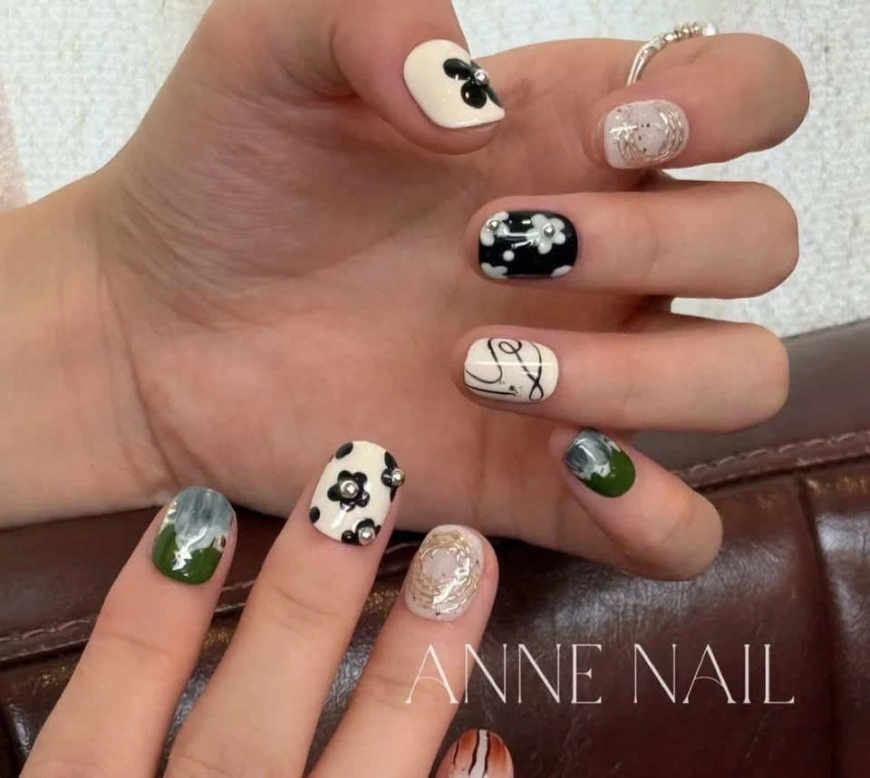 New Press-on Nails with Nail Kit Size S - photo 2