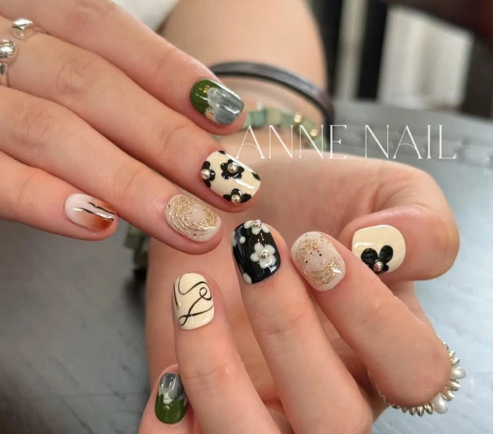 New Press-on Nails with Nail Kit Size S - photo 4