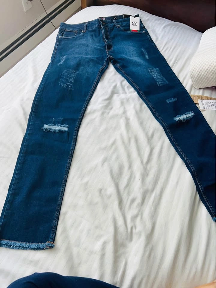 Men's Jeans Size 34 - Premium Denim Pants - photo 5