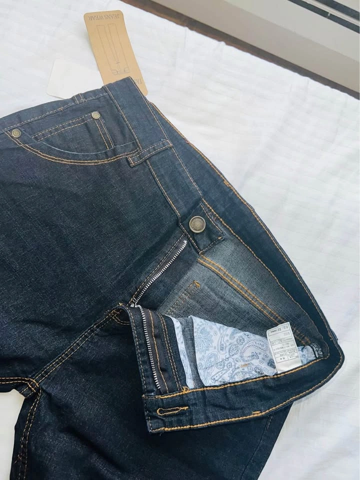 Men’s Jeans Size 33–34 – Brand New Cotton Blend Slim Fit Pants - photo 3