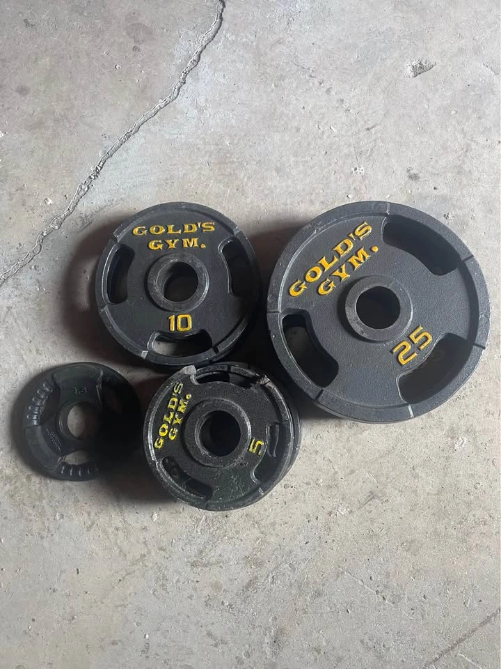 500+ lbs 2" Olympic Weight Plates $1.20 a pound - photo 2