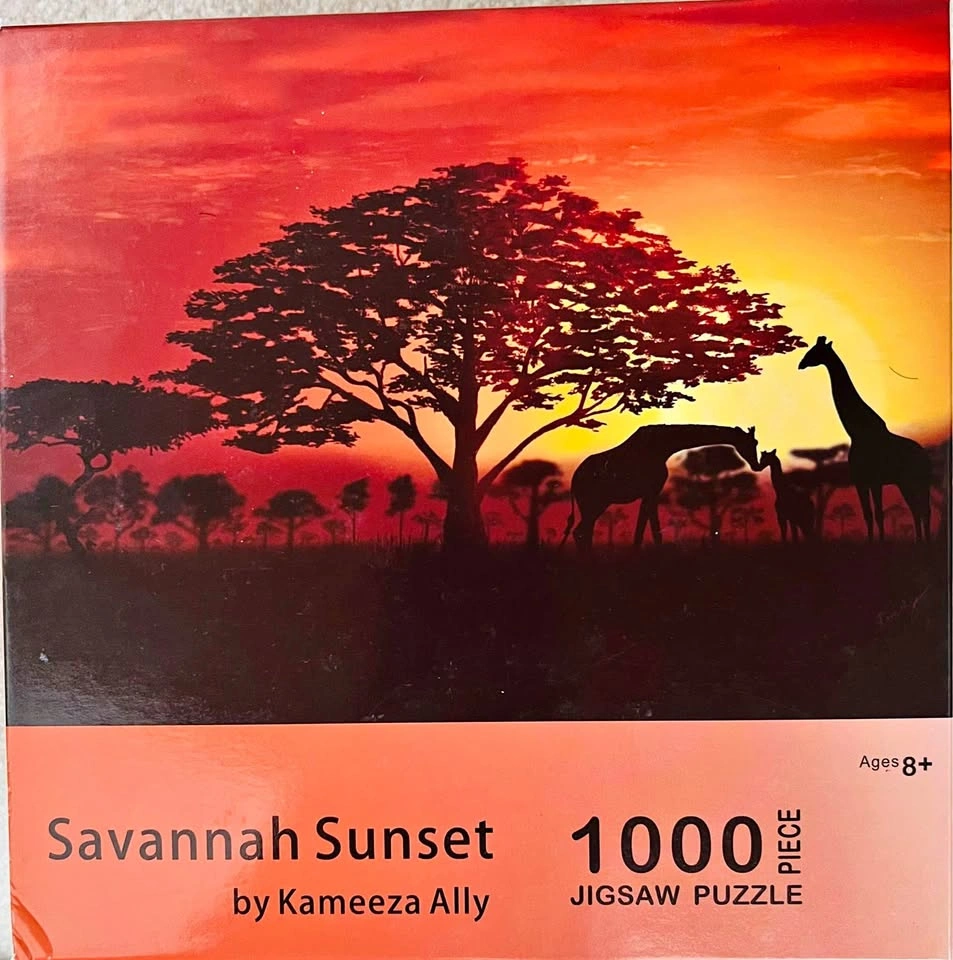Brand New 1000 pcs Puzzle – Savannah Sunset – Never Used