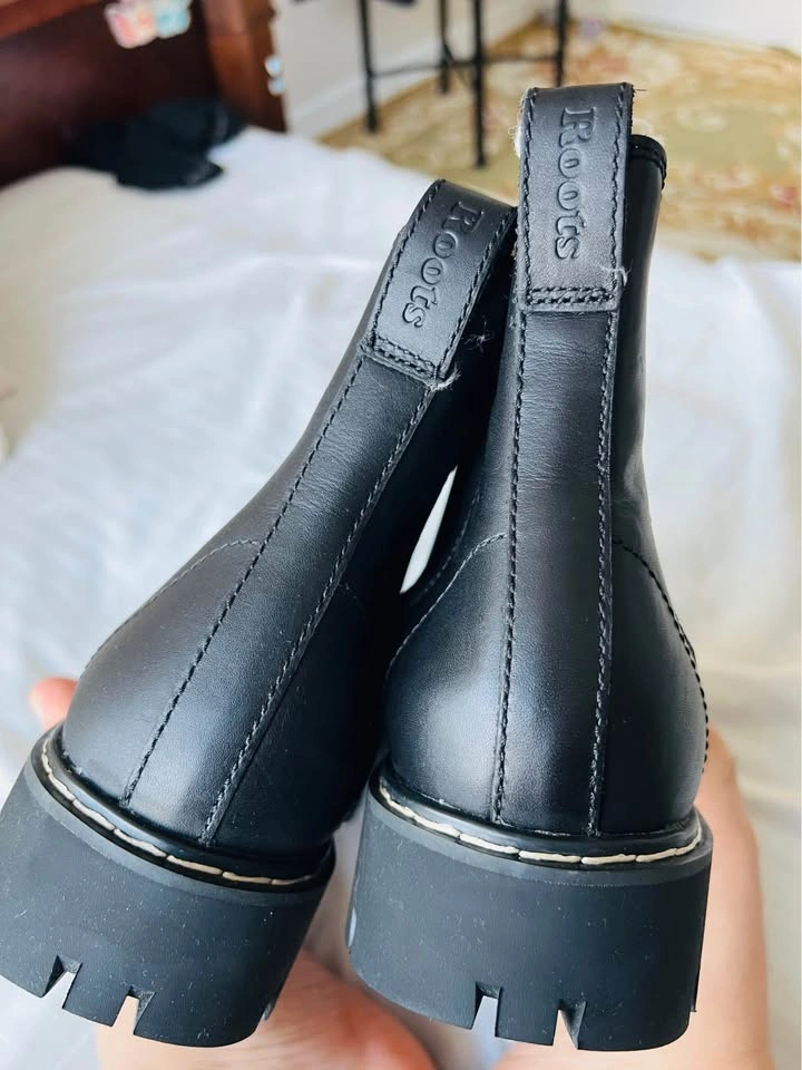 Roots "Tobermory" Men's Chelsea Boots - Waterproof Leather, Sher - photo 2