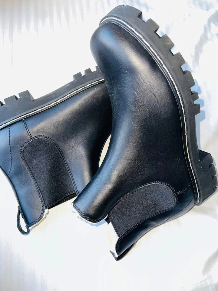 Roots "Tobermory" Men's Chelsea Boots - Waterproof Leather, Sher - photo 4